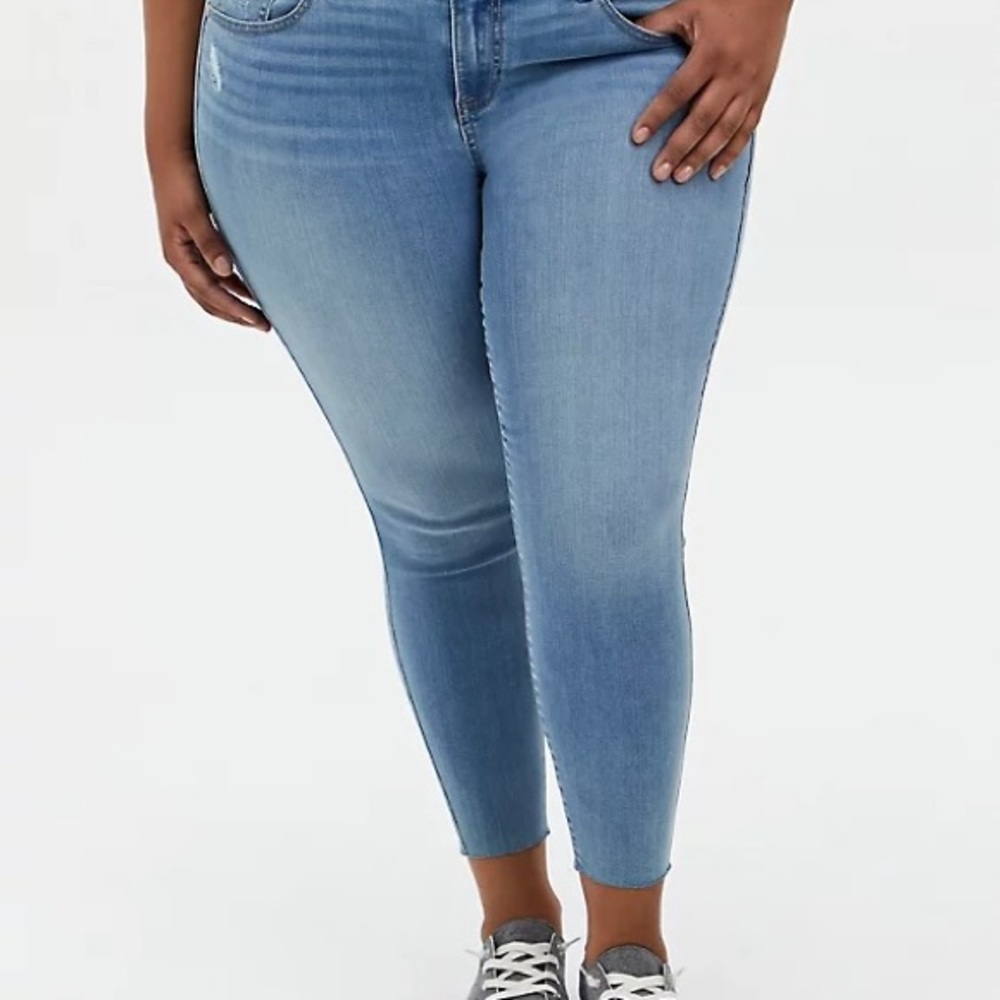Torrid Distressed Super Soft Jeggings Size 14R